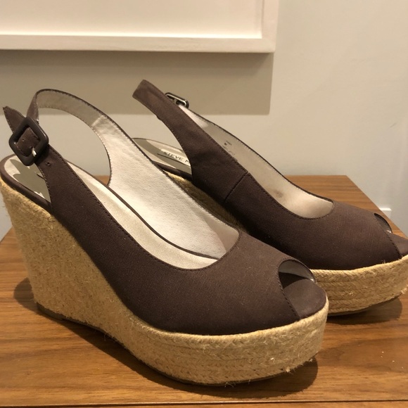 Steve Madden Shoes - Steve Madden Peep-Toe Wedges